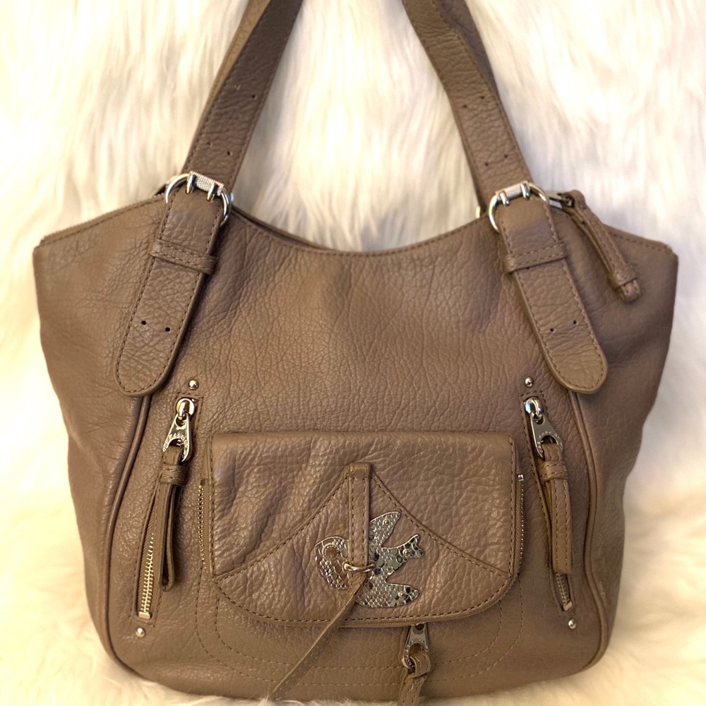 Marc Jacobs Petal to the Metal Leather Satchel